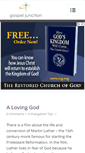 Mobile Screenshot of gospeljunction.net